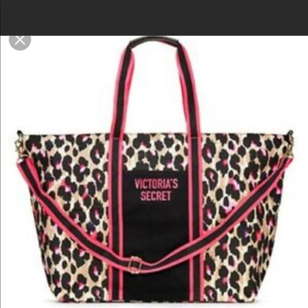 Victoria’s Secret Cheetah Pink Weekend bag NWT